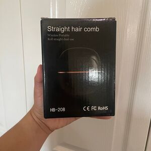 Portable Hair Straightener Mini Travel Size Cordless Rechargeable NWT